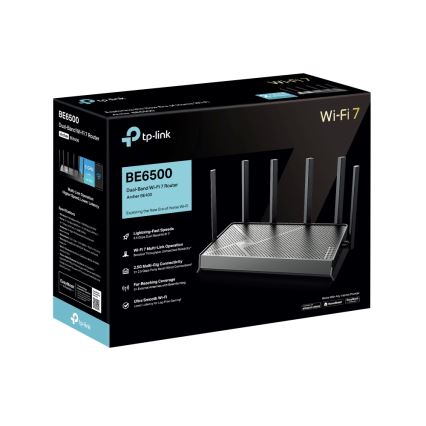 TP-Link - Router Wi-Fi 7 dual-band Archer BE400