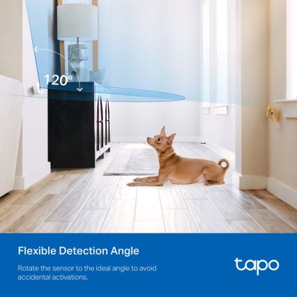 TP-Link - Sensor de Movimento Inteligente 1xCR2450 Wi-Fi