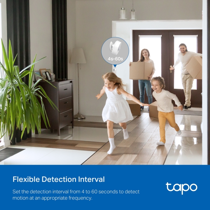 TP-Link - Sensor de Movimento Inteligente 1xCR2450 Wi-Fi