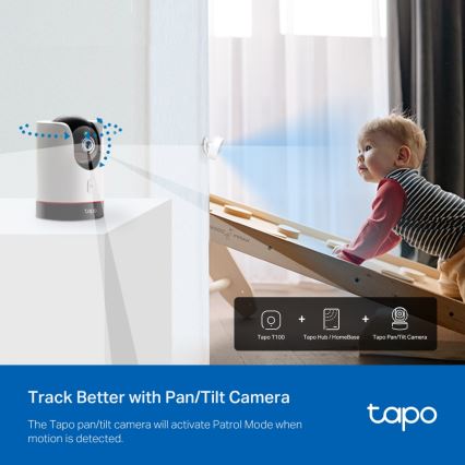TP-Link - Sensor de Movimento Inteligente 1xCR2450 Wi-Fi