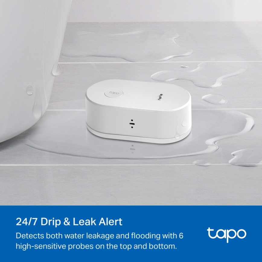 TP-Link - Sensor inteligente de fugas de água 2xAAA Wi-Fi