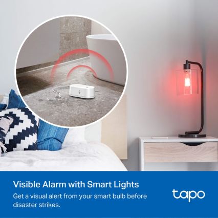 TP-Link - Sensor inteligente de fugas de água 2xAAA Wi-Fi