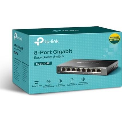 TP-Link - Switch Easy Smart Gigabit de 8 portas