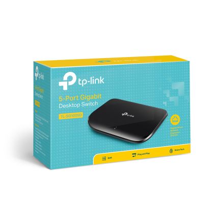 TP-Link - Switch Gigabit de 5 portas para secretária