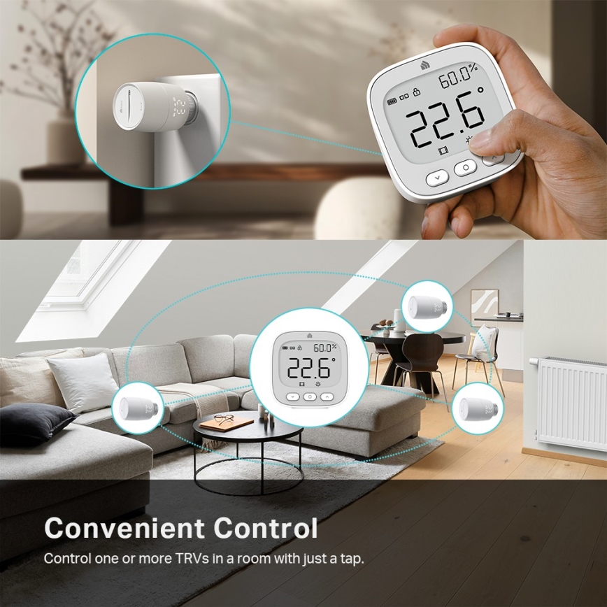 TP-Link - Termostato digital 2x pilhas AAA