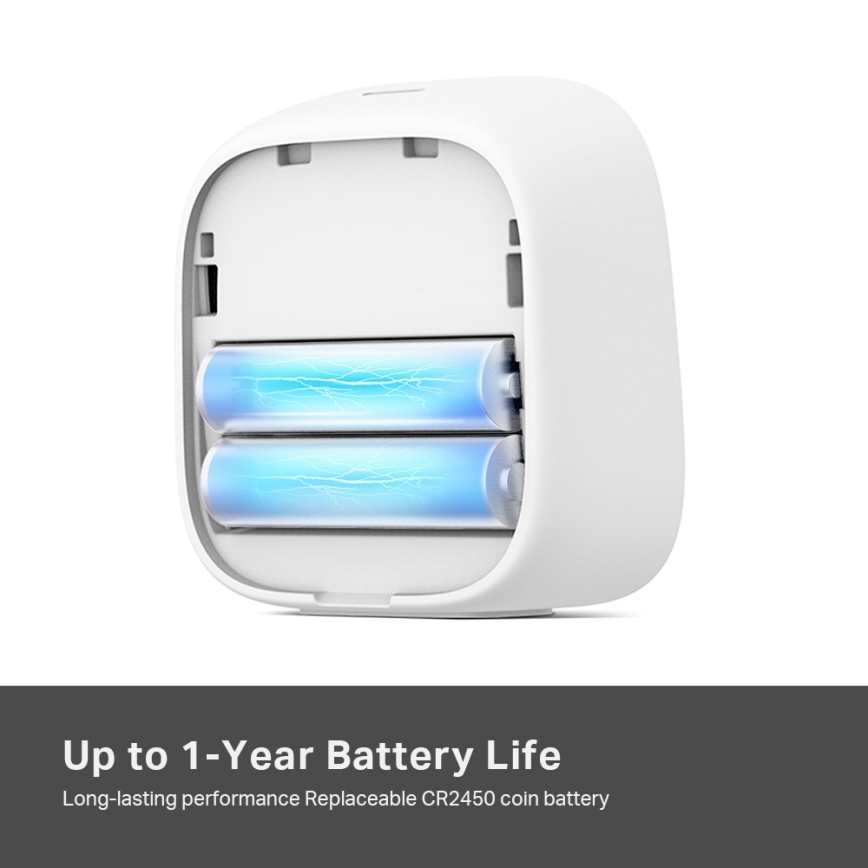 TP-Link - Termostato digital com alimentação por 2 pilhas AAA