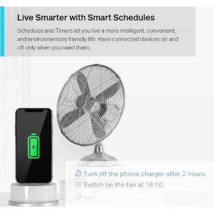 TP-Link - Tomada inteligente F 3680W Wi-Fi