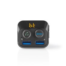Transmissor FM Carro Bluetooth/MP3/2xUSB