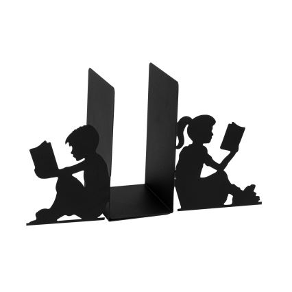 Travão para livros 22x40,5 cm preto