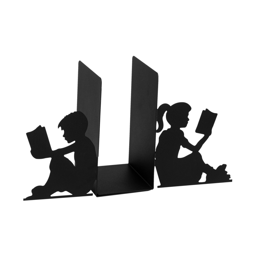 Travão para livros 22x40,5 cm preto