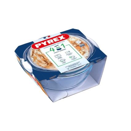 Travessa PYREX para forno com tampa, 3 l