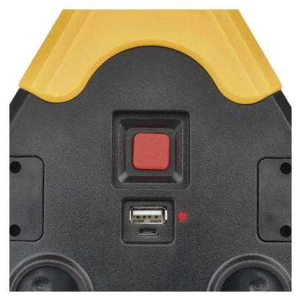 Triângulo de sinalização LED/5V 1800 mAh