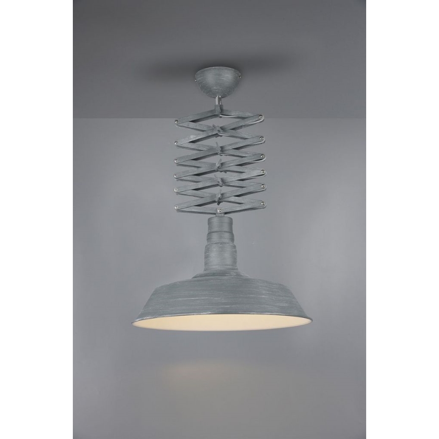 Trio - Candelabro de altura ajustável DETROIT 1xE27/42W/230V