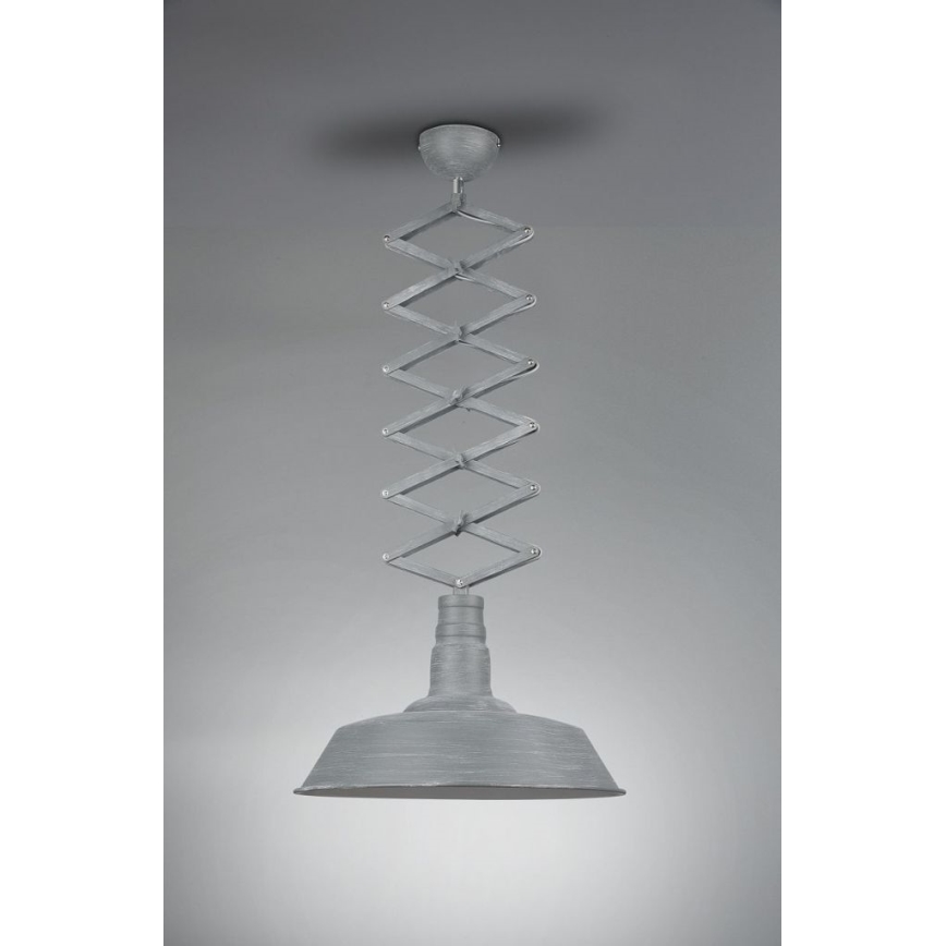 Trio - Candelabro de altura ajustável DETROIT 1xE27/42W/230V