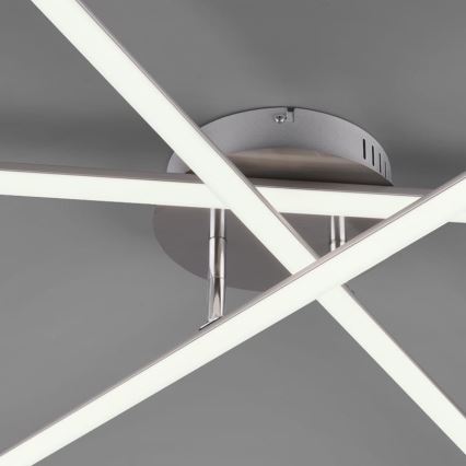 Trio - Candelabro embutido LED com regulação SMARAGD 3xLED/8W/230V 3000-6000K