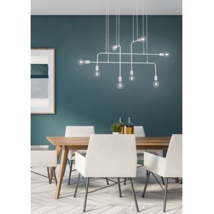 Trio - Candelabro suspenso CONNOR 8xE27/10W/230V
