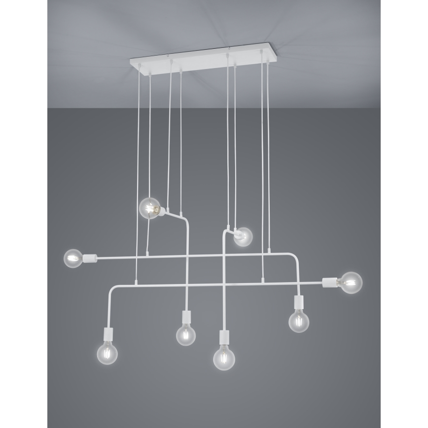 Trio - Candelabro suspenso CONNOR 8xE27/10W/230V