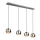 Trio - Candelabro suspenso FLETCHER 4xE14/40W/230V cromado mate