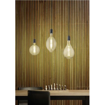 Trio - Candelabro suspenso LED com regulação GINSTER 3xE27/8W/230V