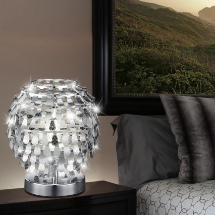 Trio - Lâmpada de mesa GLOBAL 1xE14/40W/230V