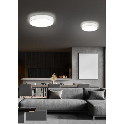 Trio - Luminária de teto LED dimerizável LUGANO LED/22W/230V 3000K diâmetro 40 cm branca