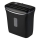 Triturador de papel A4, capacidade 12 l, 230V, preto