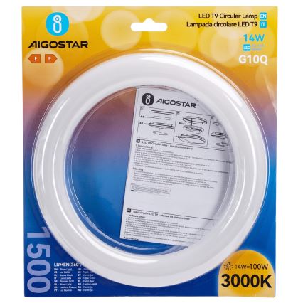 Tubo fluorescente LED G10q/14W/230V 4000K - Aigostar