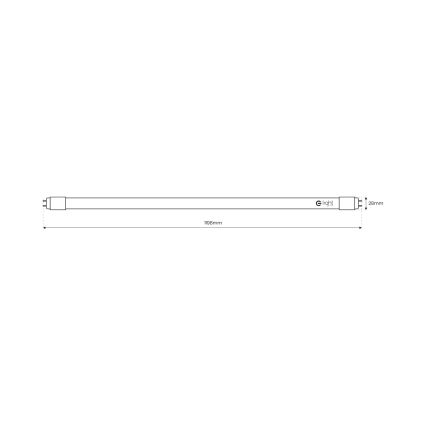 Tubo fluorescente LED G13/18W/230V 4000K 119,8 cm