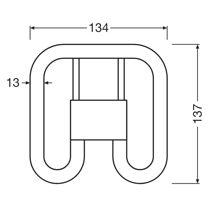 Tubo fluorescente LED GR8/7W/230V 3500K - Osram