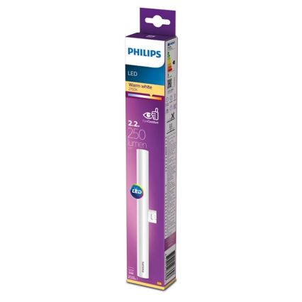 Tubo LED Philips S14D/2,2W/230V 2700K 30 cm