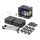 Twinkly - CONJUNTO 6xLED RGB Painel com regulação SQUARES 64xLED 16x16 cm Wi-Fi