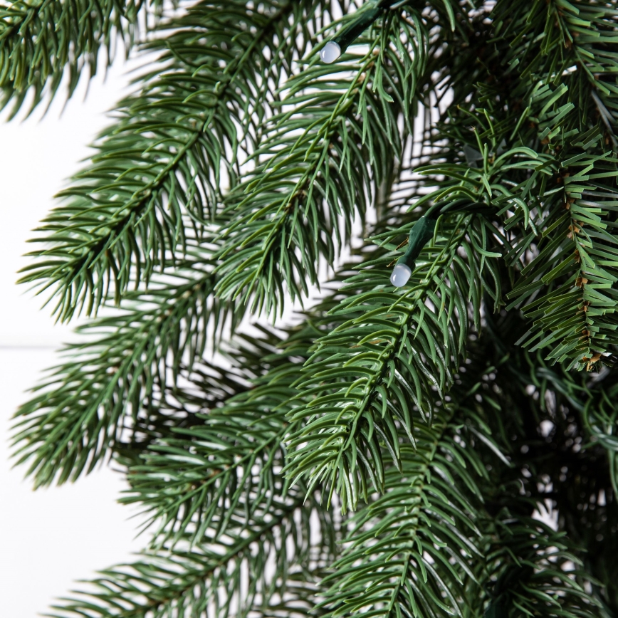 Twinkly - Guirlanda de Natal LED RGBW dimerizável, 50 LEDs, 2,7 m, Wi-Fi