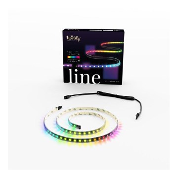 Twinkly - LED RGB Extensão regulação tira LINE 100xLED 1,5 m Wi-Fi