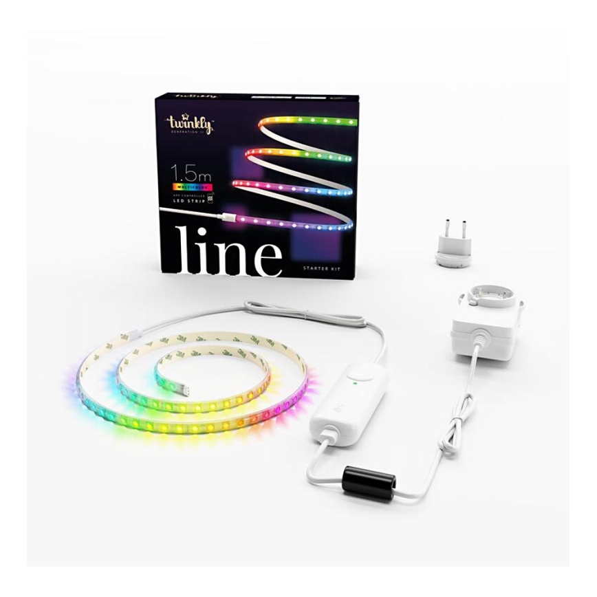 Twinkly - LED RGB Tira com regulação LINE 100xLED 1,5 m Wi-Fi