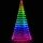 Twinkly - LED RGBW Árvore de Natal exterior com regulação LIGHT TREE 300xLED 2m IP44 Wi-Fi