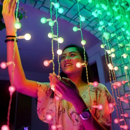 Twinkly - Tampas de silicone decorativas MINI CAPS 100 pçs