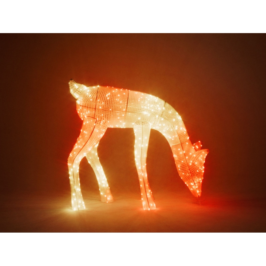 Twinkly - Renas de Natal LED RGBW reguláveis para exterior 160xLED IP44 Wi-Fi