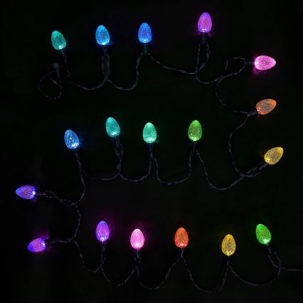Twinkly - LED RGB Regulação exterior Corrente de Natal FACETED 80xLED 26,5 m IP44 Wi-Fi