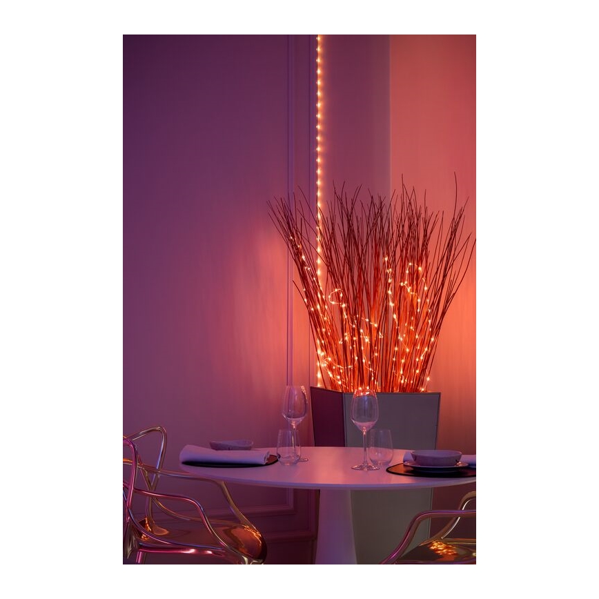 Twinkly - LED RGB Tira com regulação DOTS 60xLED 3 m Wi-Fi USB