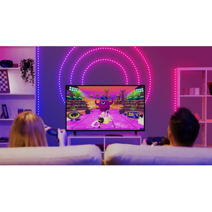 Twinkly - LED RGB Tira com regulação DOTS 60xLED 3 m Wi-Fi USB