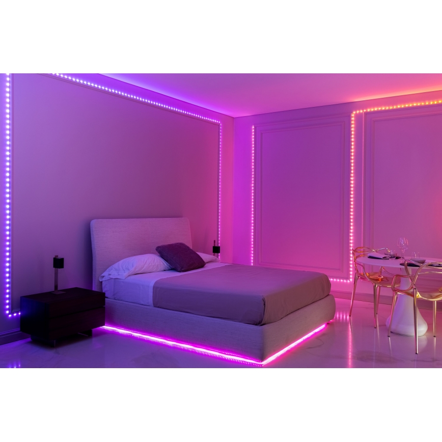 Twinkly - Guirlanda de Natal LED RGB dimerizável DOTS 60xLED 7 m USB Wi-Fi