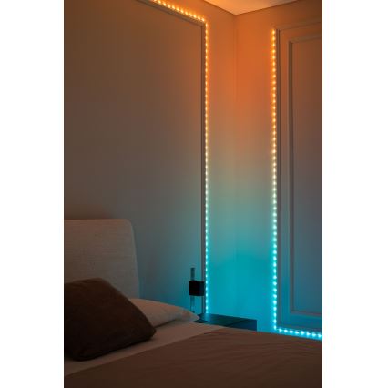 Twinkly - Guirlanda LED RGB dimerizável DOTS 60 LEDs 7 m USB Wi-Fi