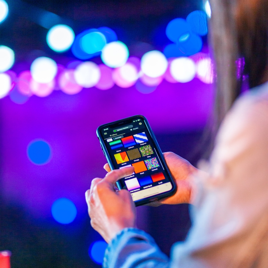 Twinkly - LED RGB Regulação exterior corrente decorativa FESTOON 20xLED 14m IP44 Wi-Fi