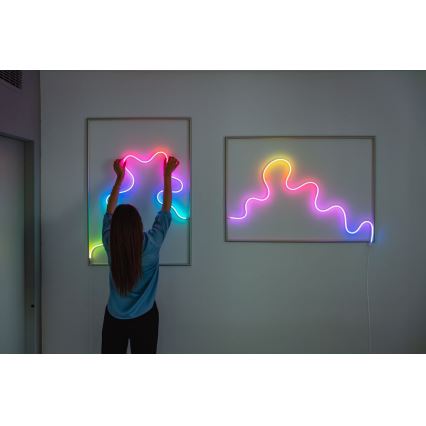 Twinkly - Fita LED RGB regulável FLEX 300 LEDs 3 m Wi-Fi