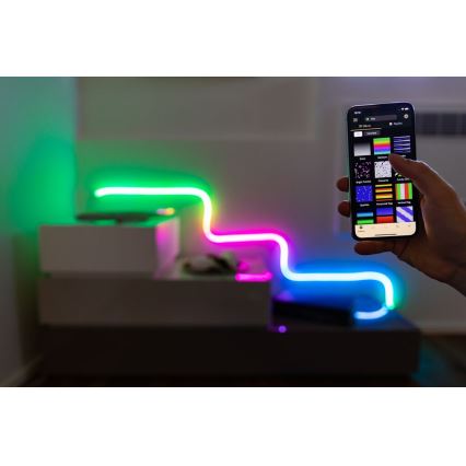 Twinkly - Fita LED RGB regulável FLEX 300 LEDs 3 m Wi-Fi