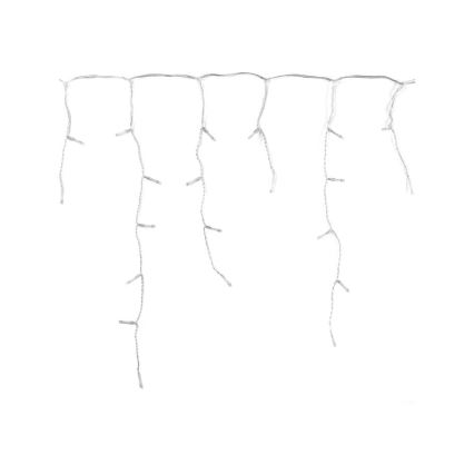 Twinkly - LED Regulação exterior Cortina de Natal ICICLE 190xLED 11,5m IP44 Wi-Fi