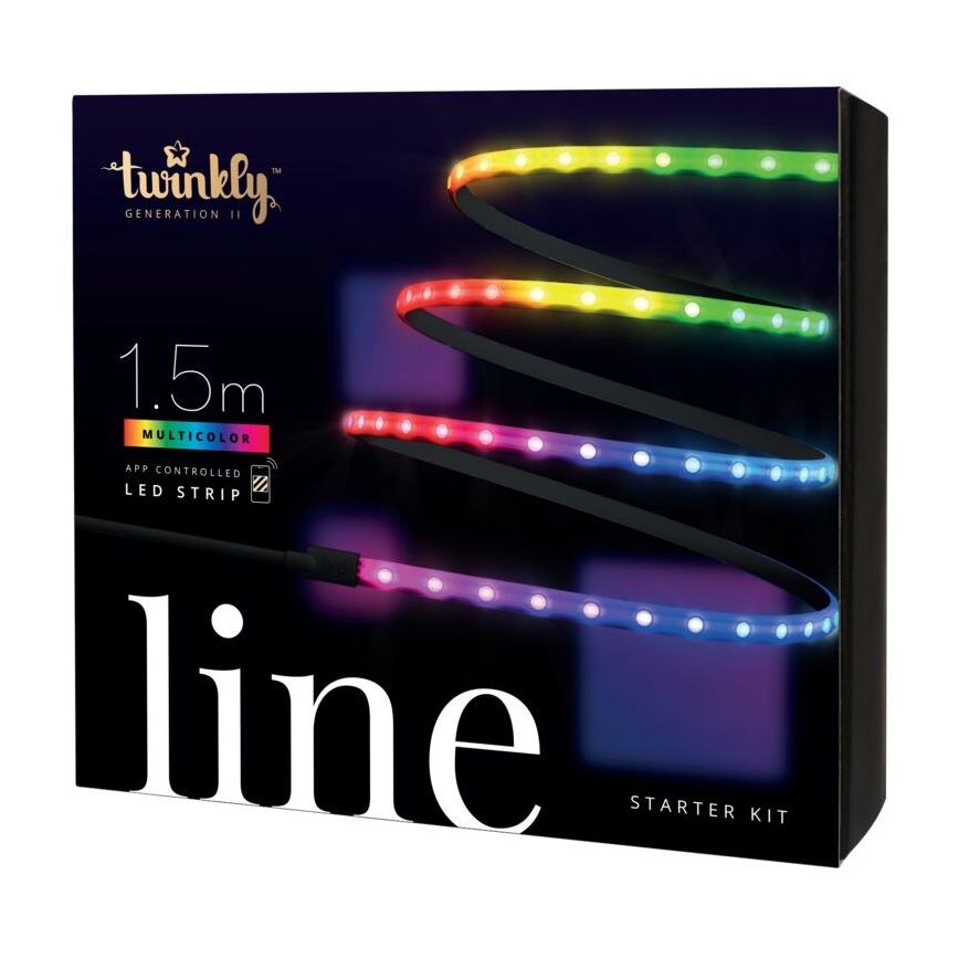 Twinkly - LED RGB Tira com regulação LINE 100xLED 1,5 m Wi-Fi