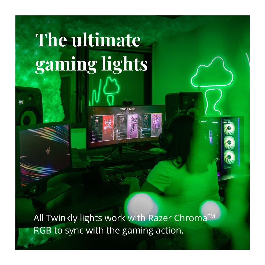 Twinkly - LED RGB Tira com regulação LINE 100xLED 1,5 m Wi-Fi