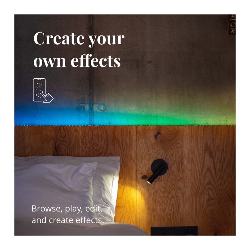 Twinkly - LED RGB Tira com regulação LINE 100xLED 1,5 m Wi-Fi