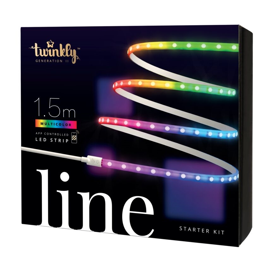 Twinkly - LED RGB Tira com regulação LINE 100xLED 1,5 m Wi-Fi